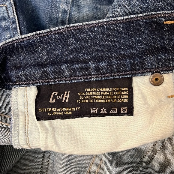 CITIZENS OF HUMANITY JEAN SHORTS SIZE 27 - Picture 11 of 16